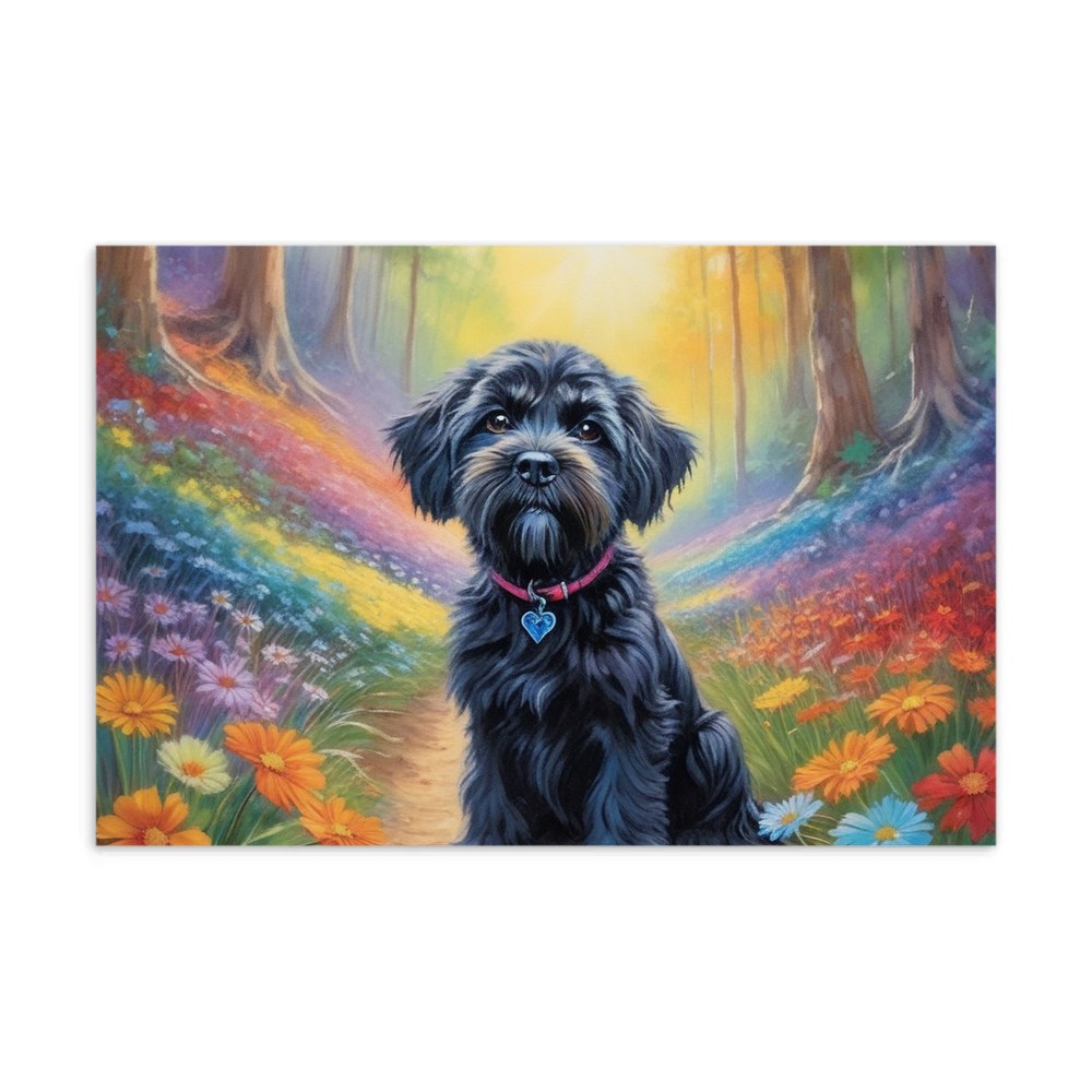 PugMug Custom Lily Postcard