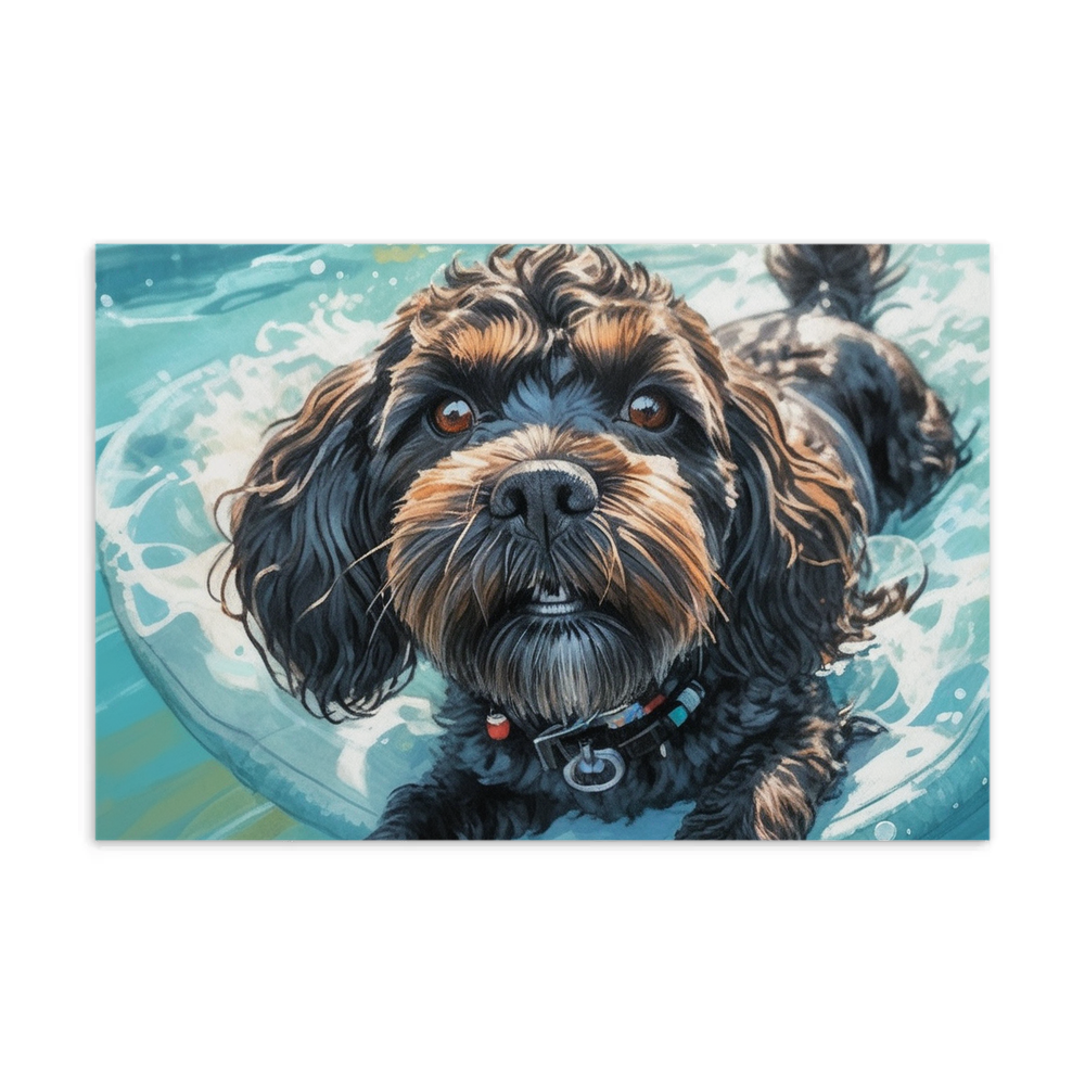 PugMug Custom Lily Postcard