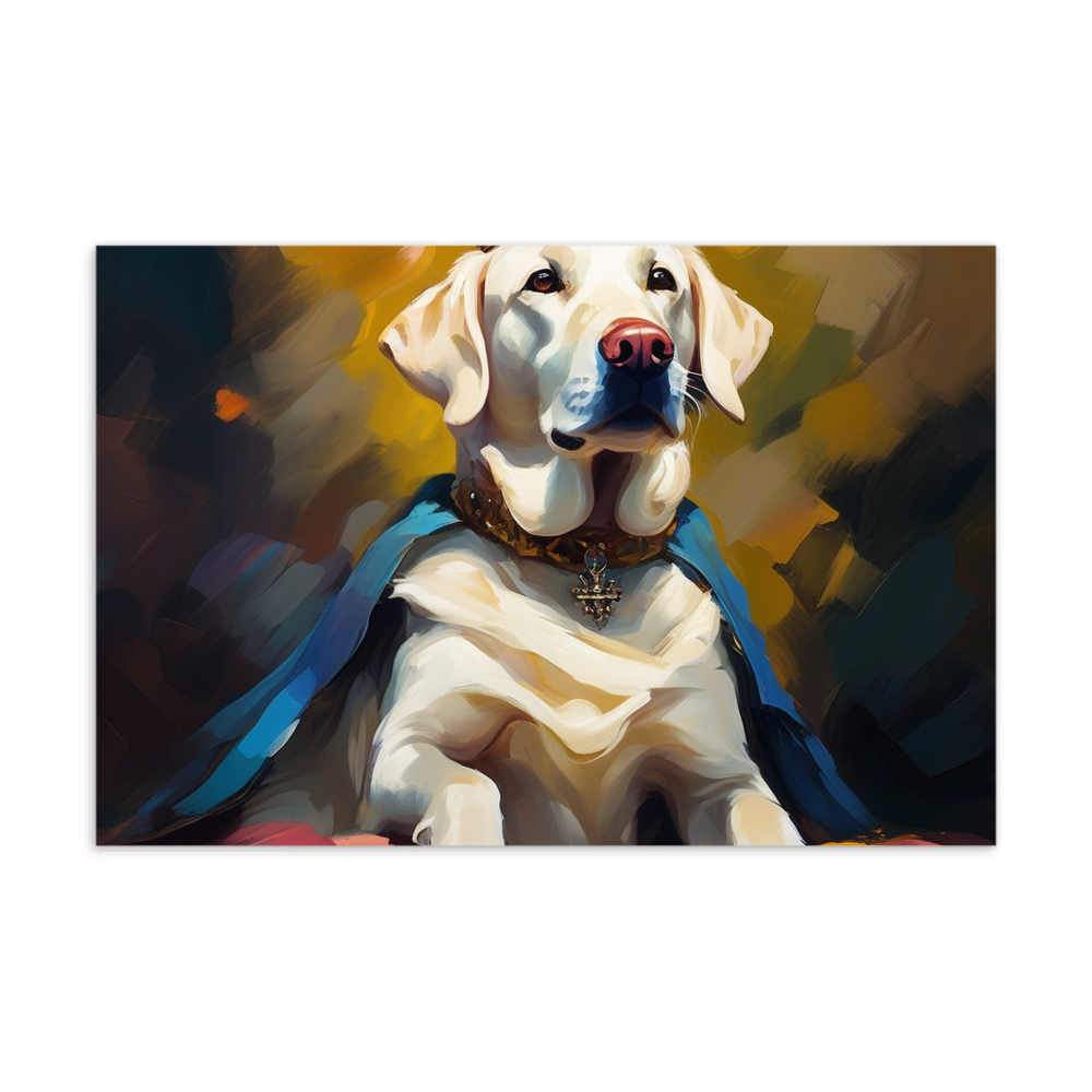 PugMug Custom White Labrador Retriever Postcard
