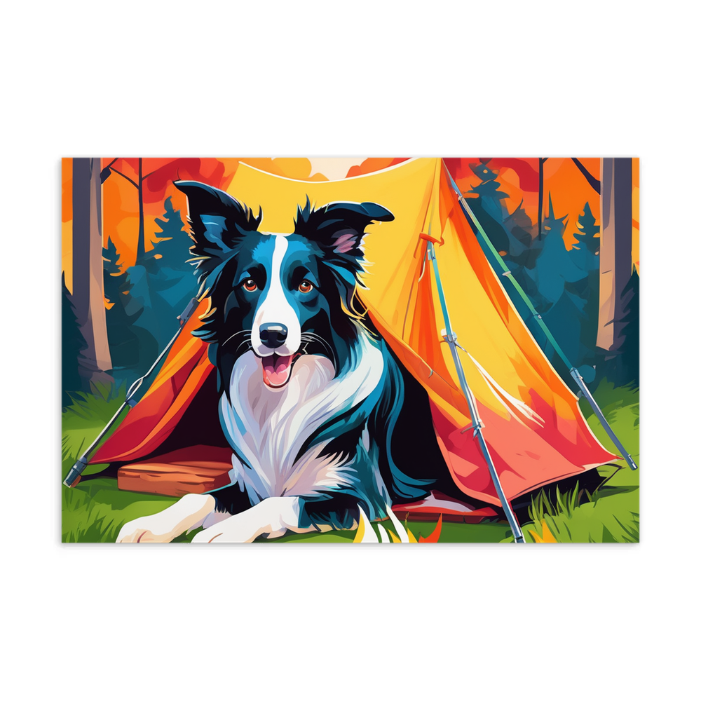 PugMug Custom Border Collie Postcard