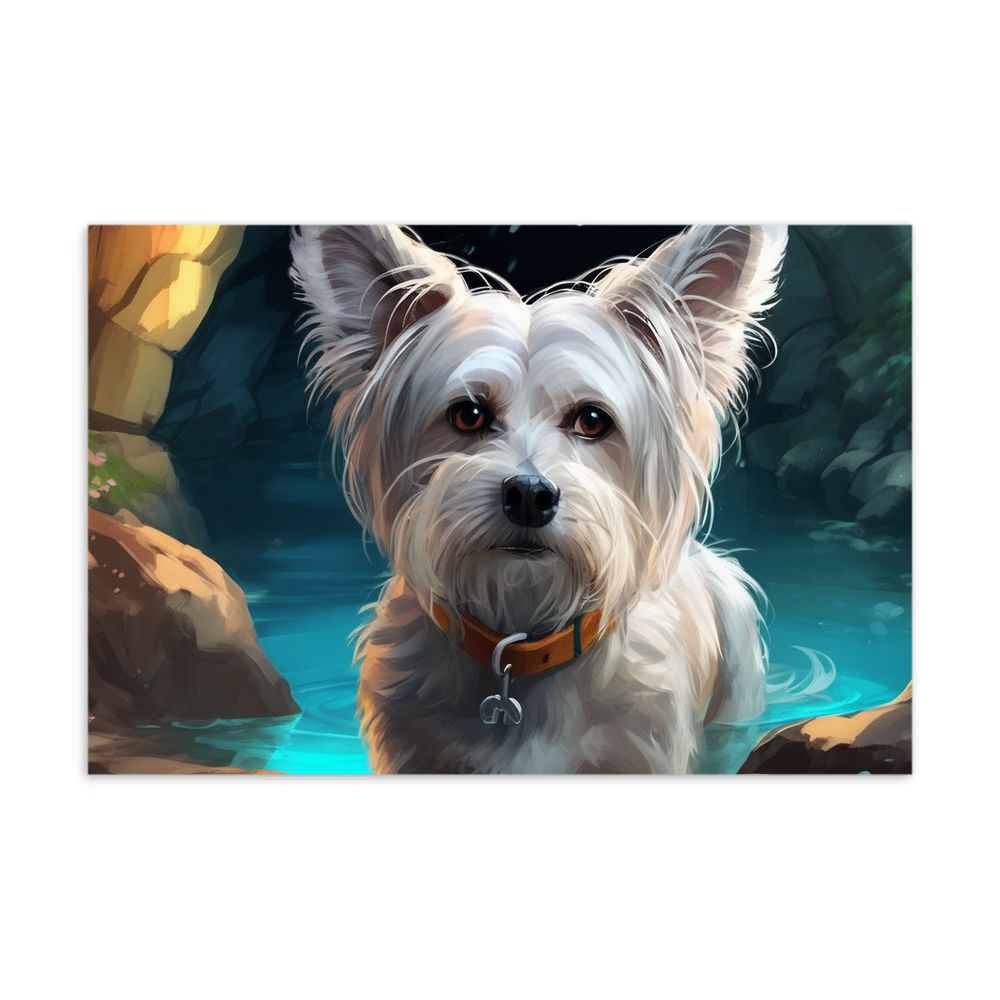 PugMug Custom Leo Postcard