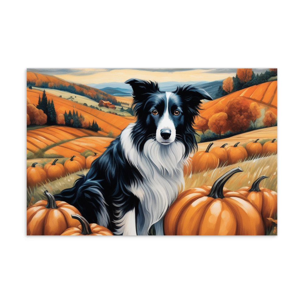 PugMug Custom Border Collie Postcard