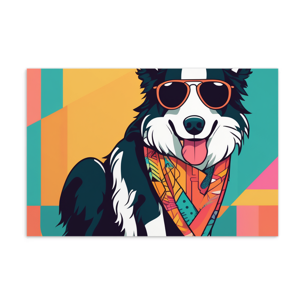 PugMug Custom Border Collie Postcard