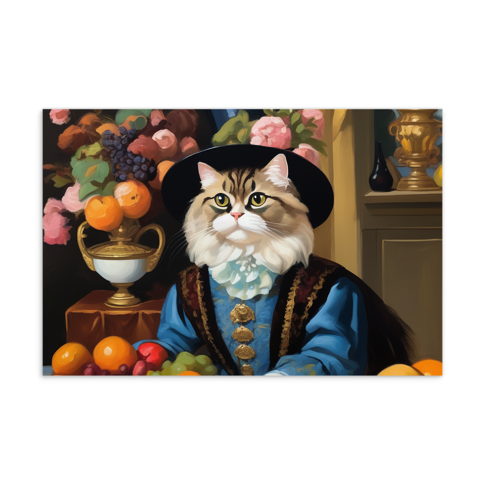 PugMug Custom Tabby Persian Cat Postcard