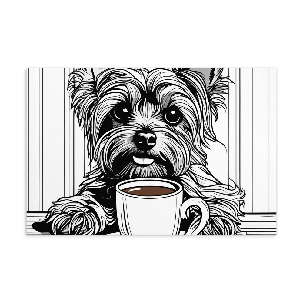 PugMug Custom Yorkshire Terrier Postcard