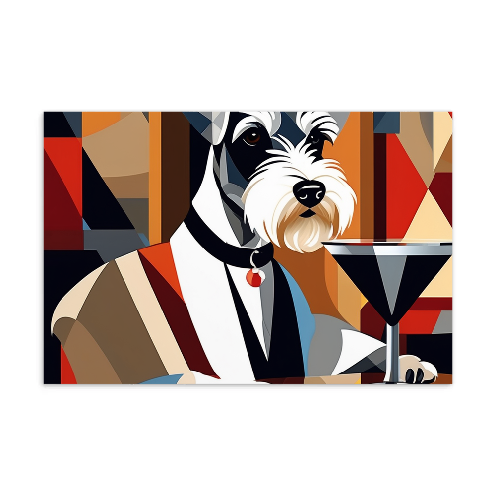 PugMug Custom Miniature Schnauzer Postcard