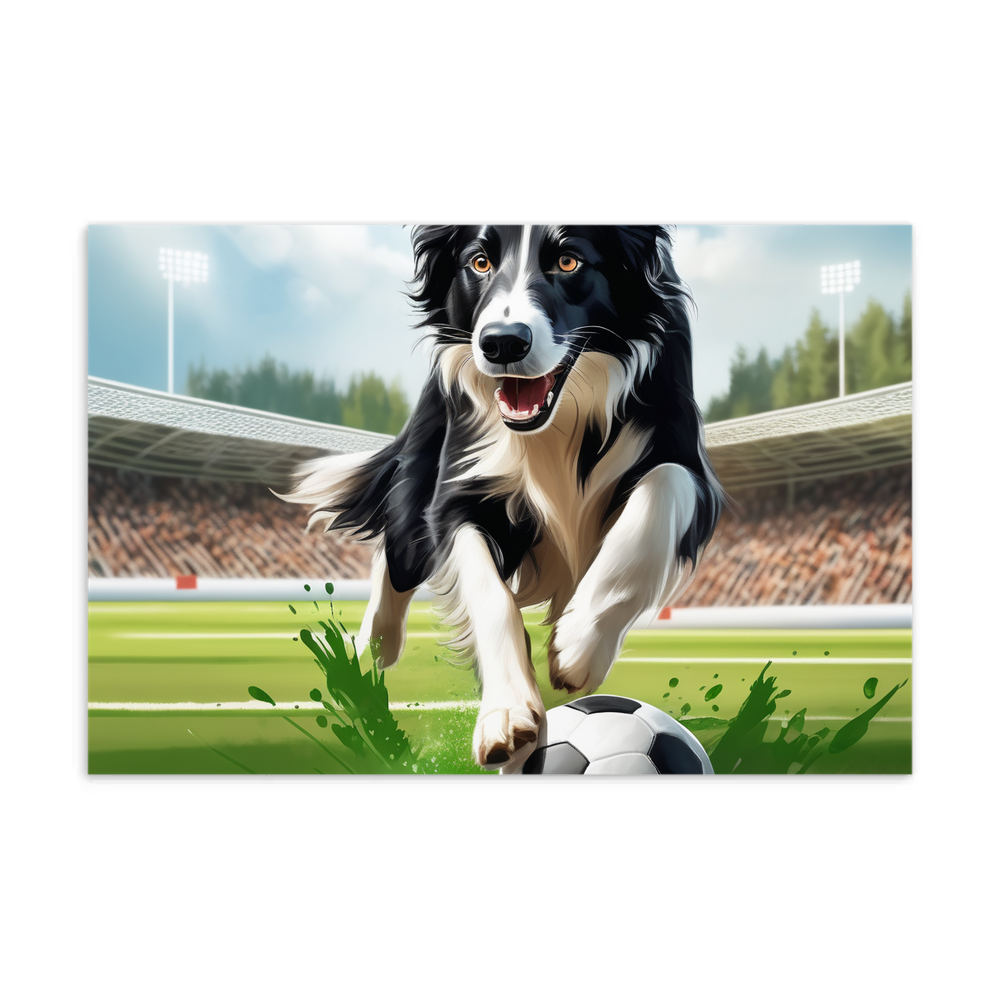 PugMug Custom Border Collie Postcard