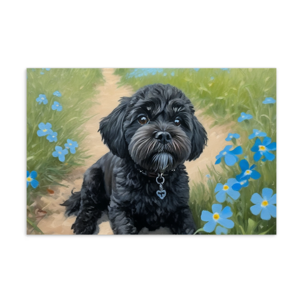 PugMug Custom Lily Postcard