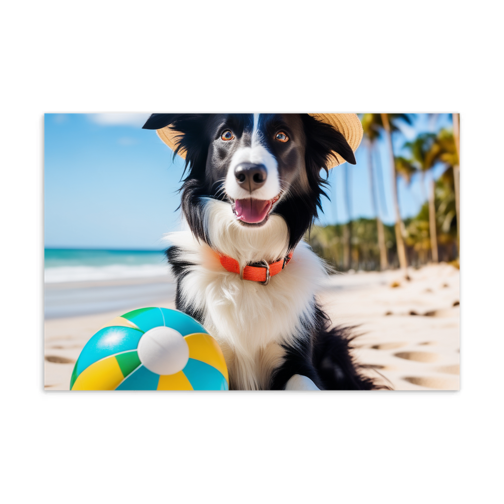 PugMug Custom Border Collie Postcard