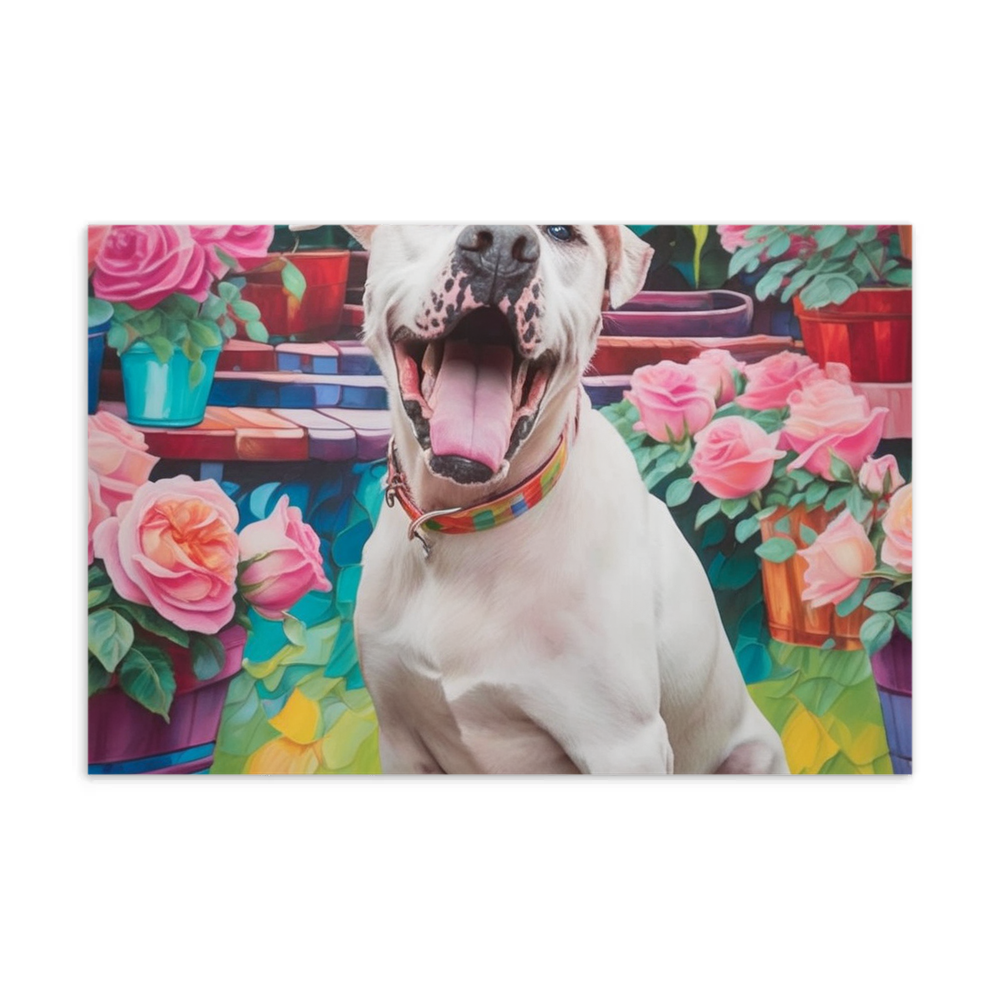 PugMug Custom Melody Postcard