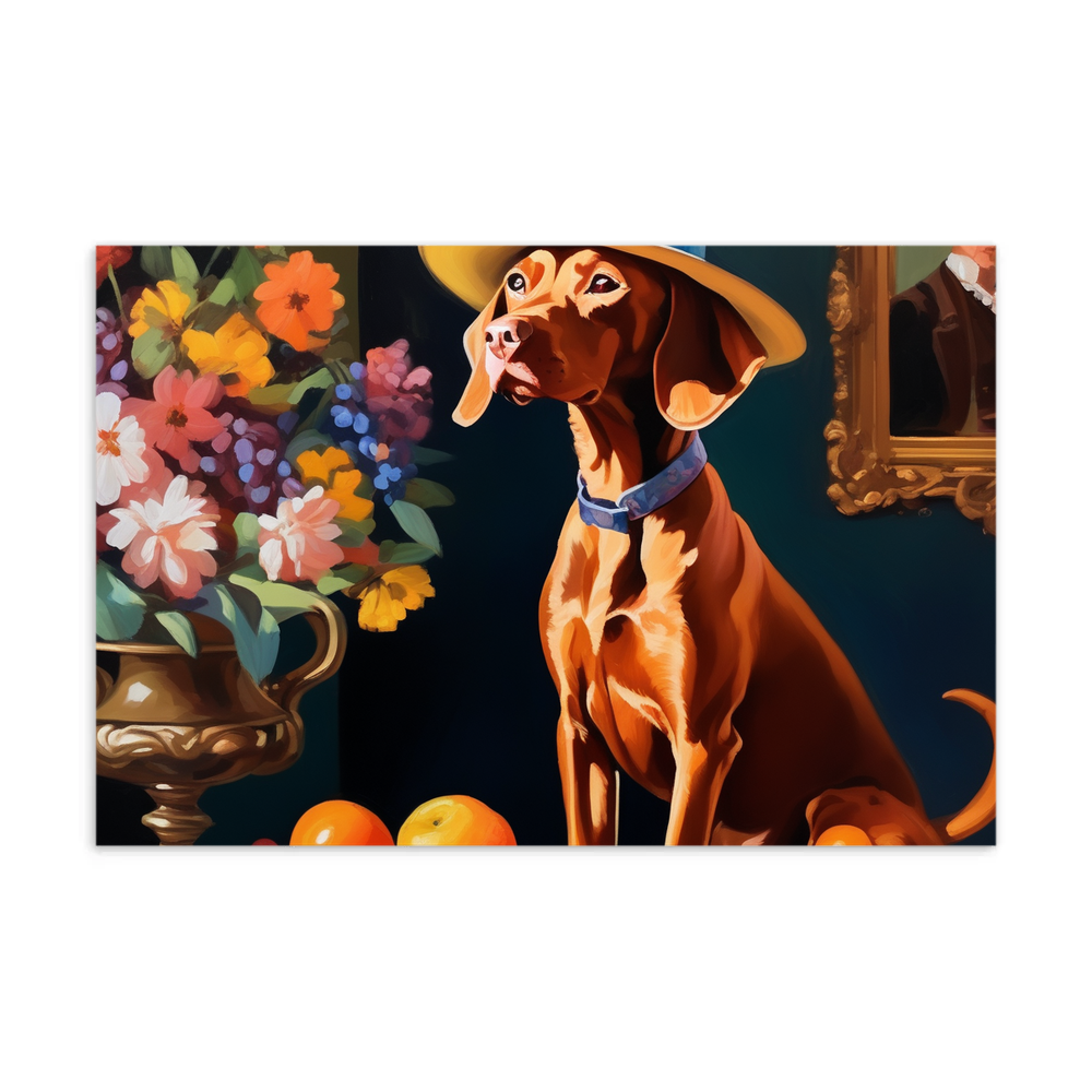 PugMug Custom Vizsla Postcard