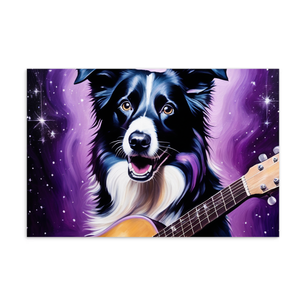PugMug Custom Border Collie Postcard