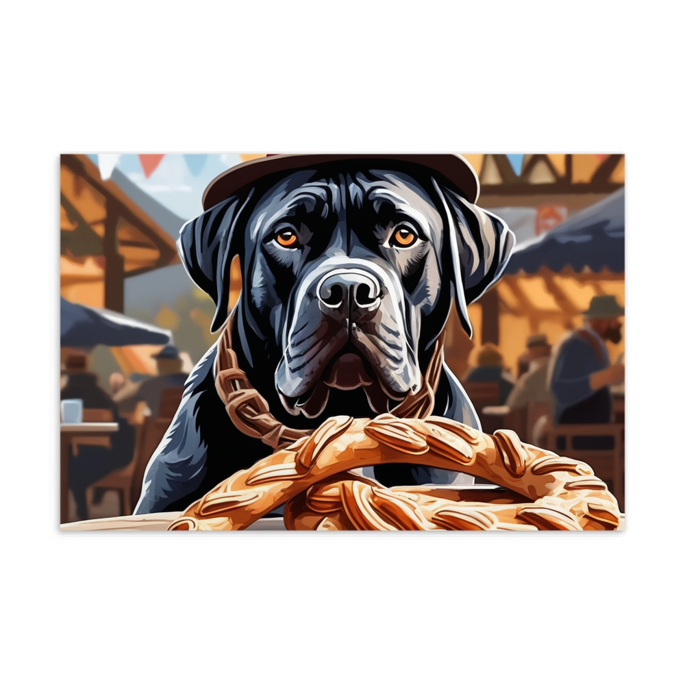 PugMug Custom Cane Corso Postcard