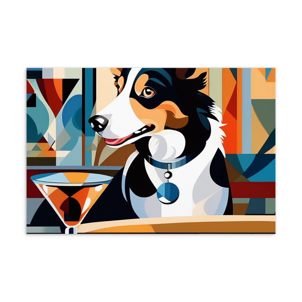 PugMug Custom Border Collie Postcard