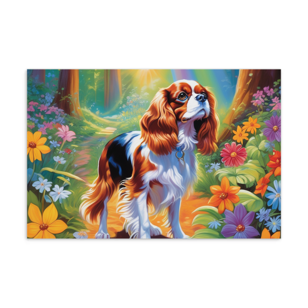 PugMug Custom Cavalier King Charles Spaniel Postcard