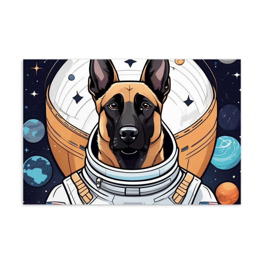 PugMug Custom Belgian Malinois Postcard