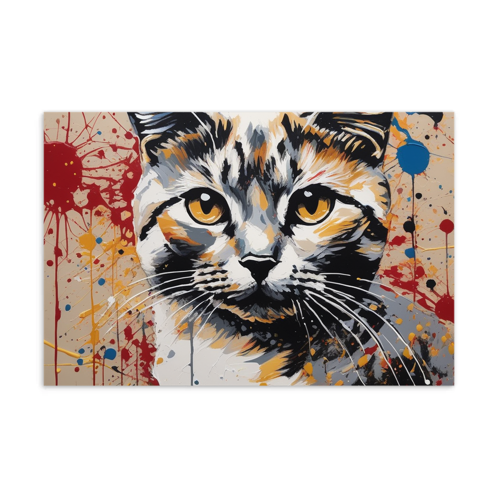 PugMug Custom Tabby British Shorthair Cat Postcard
