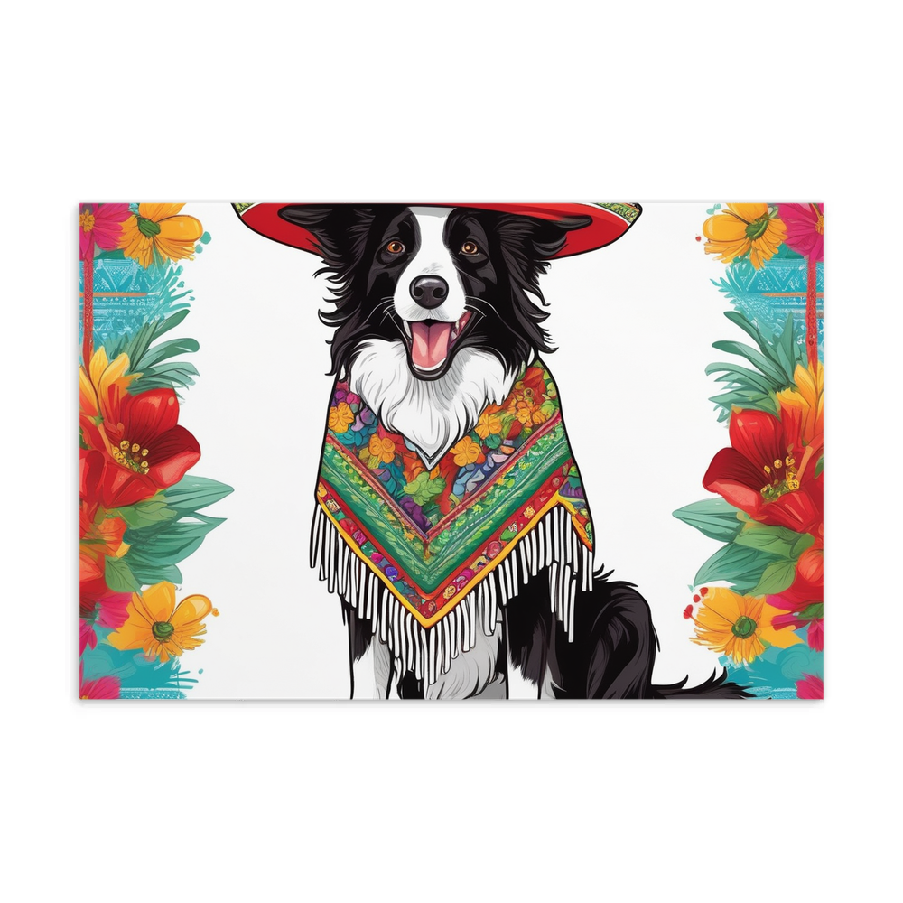 PugMug Custom Border Collie Postcard