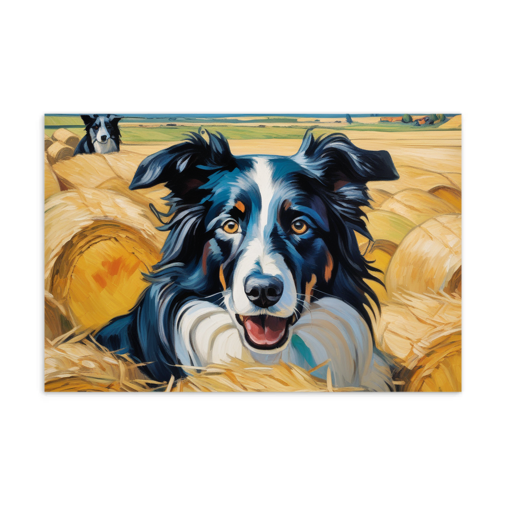 PugMug Custom Border Collie Postcard