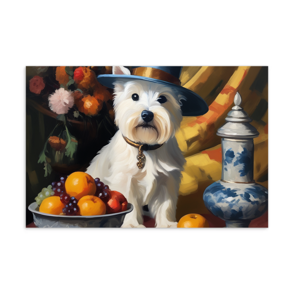 PugMug Custom West Highland White Terrier Postcard