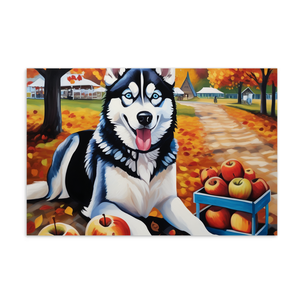 PugMug Custom Siberian Husky Postcard
