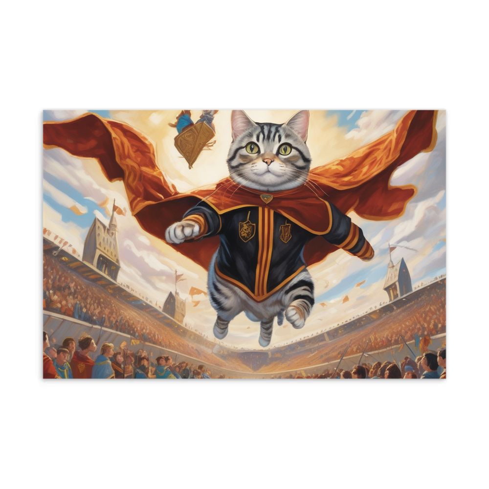 PugMug Custom Tabby American Shorthair Cat Postcard