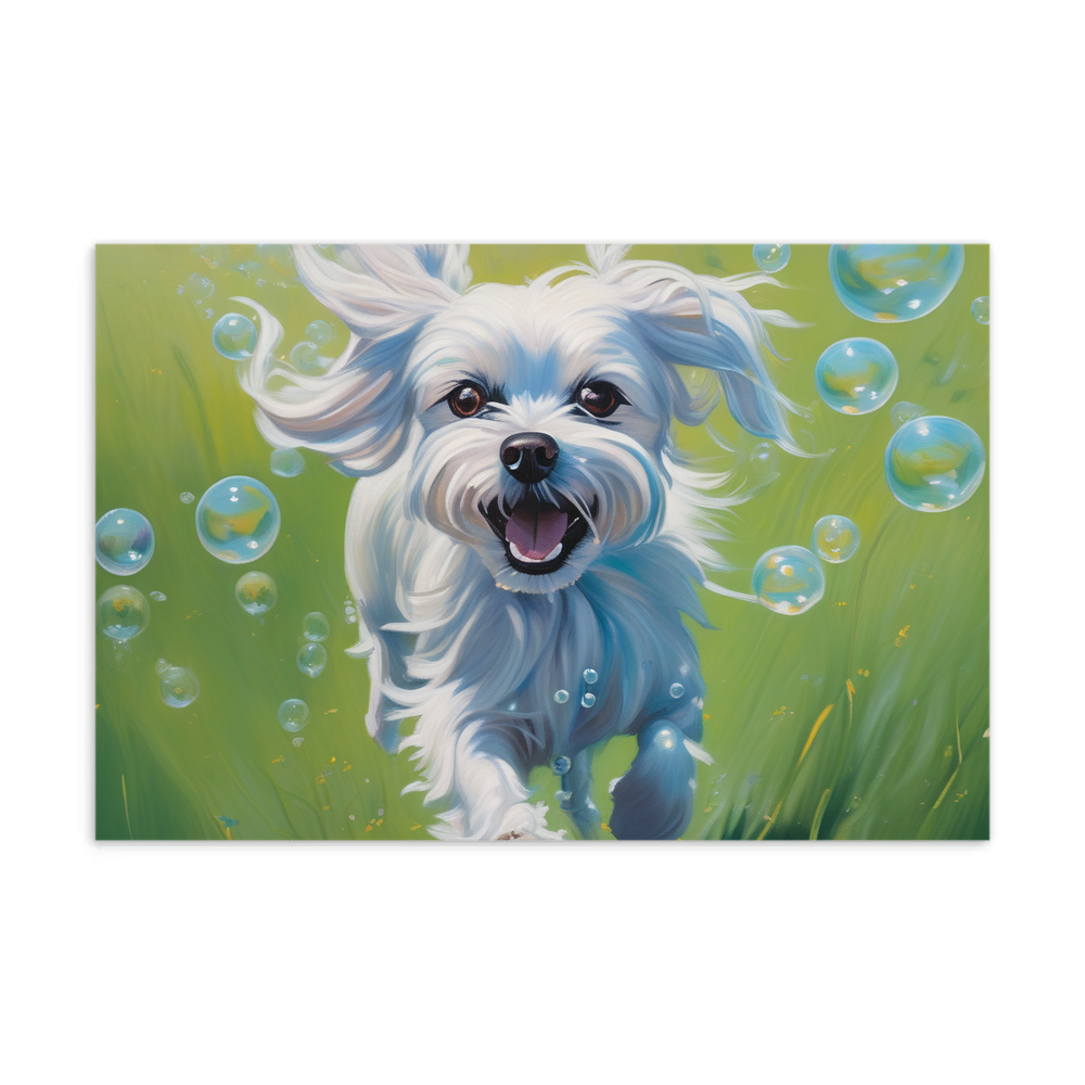 PugMug Custom Maltese Dog Postcard