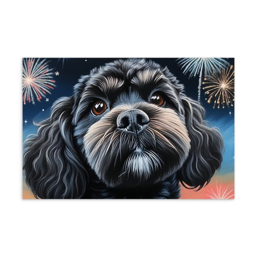 PugMug Custom Lily Postcard