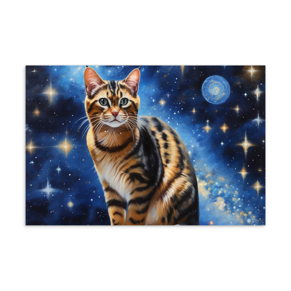 PugMug Custom Tabby Exotic Cat Postcard