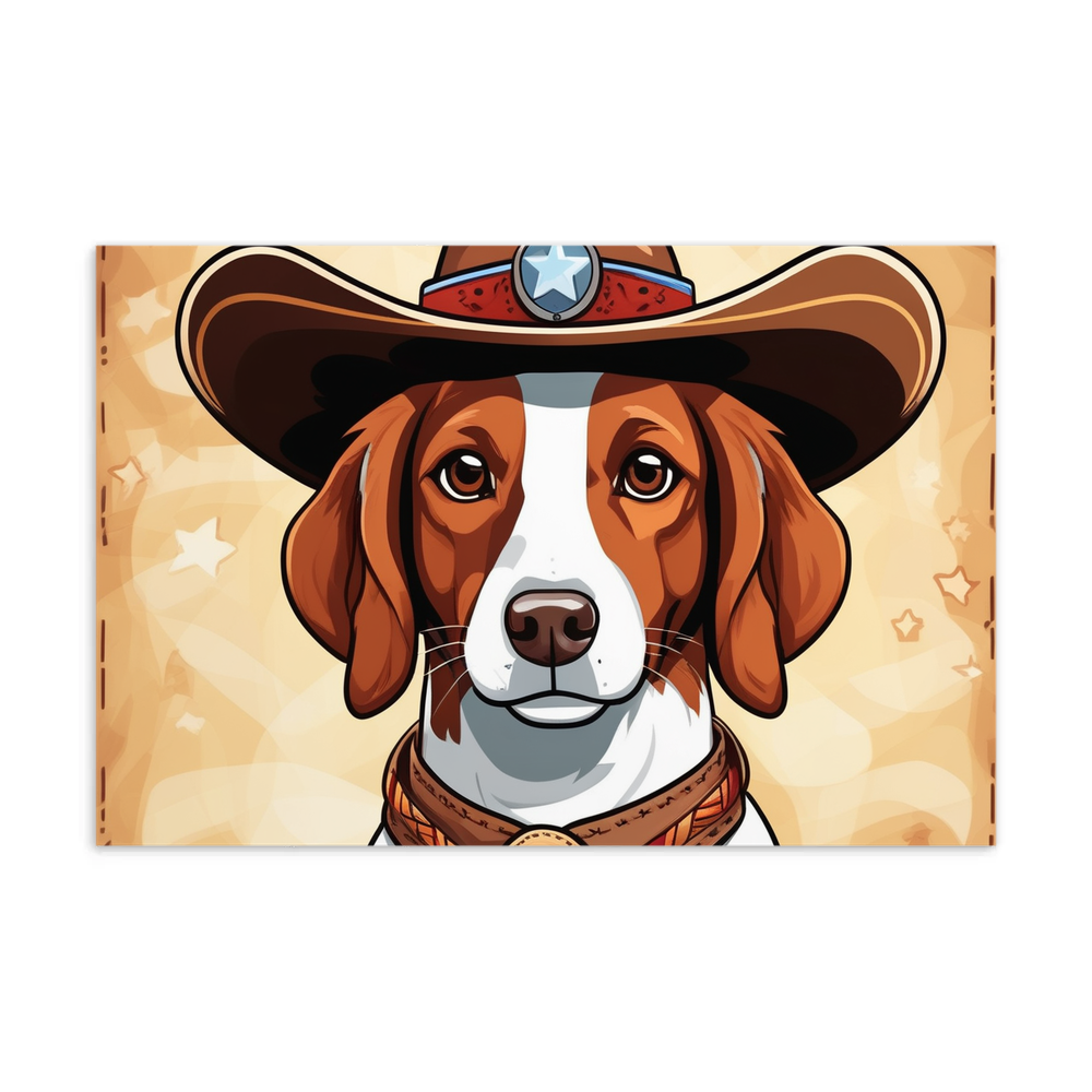 PugMug Custom Brittany Dog Postcard