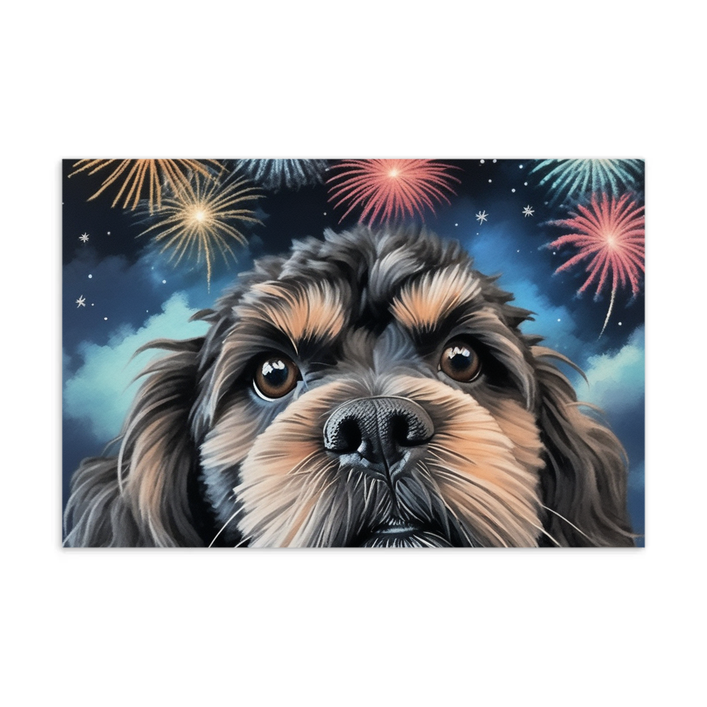 PugMug Custom Lily Postcard