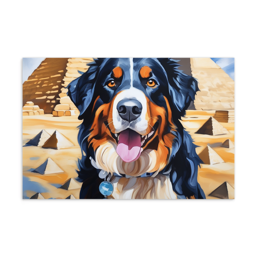 PugMug Custom Bernese Mountain Dog Postcard