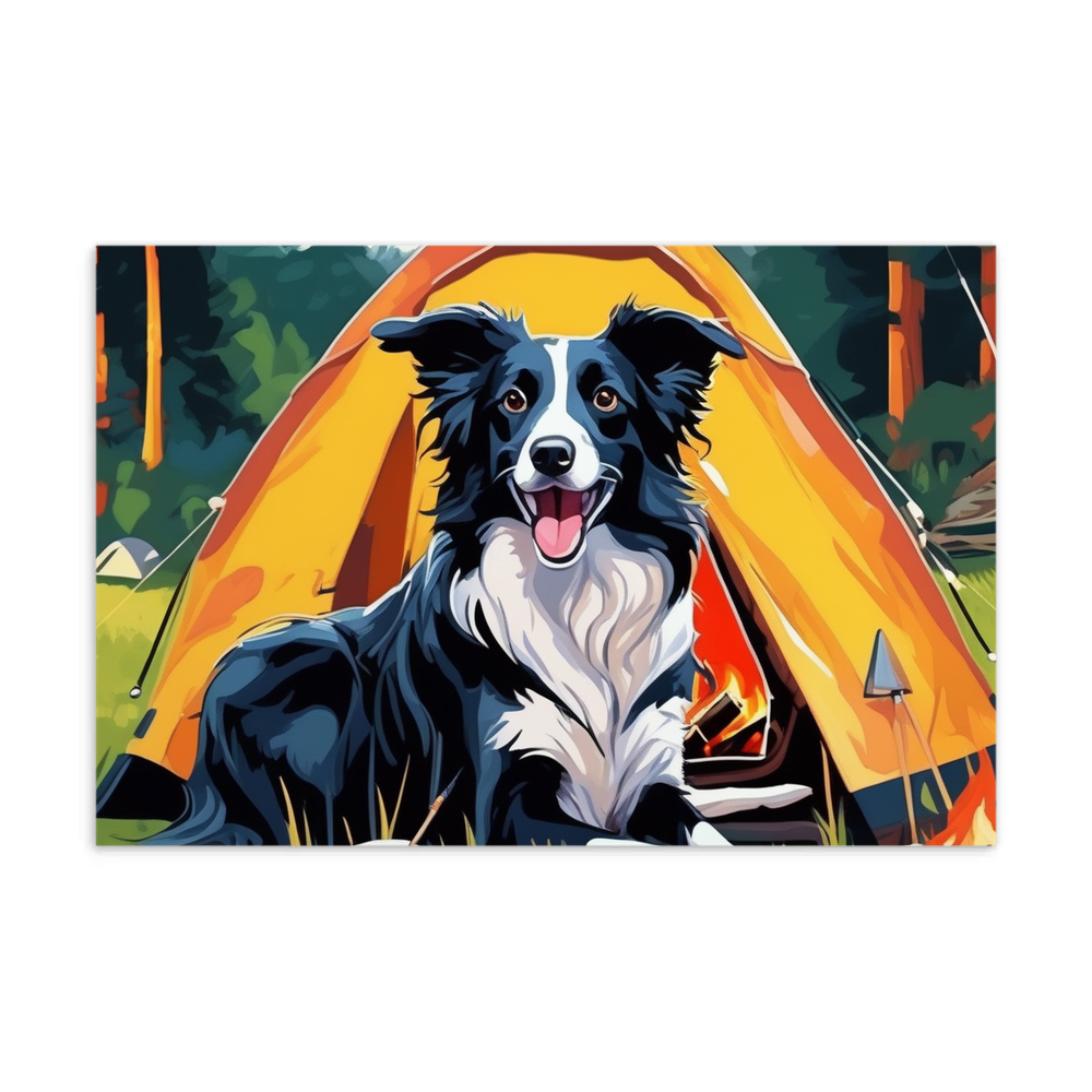 PugMug Custom Border Collie Postcard