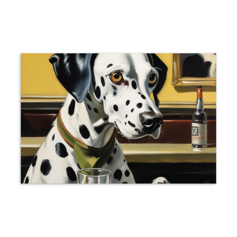 PugMug Custom Dalmatian Postcard