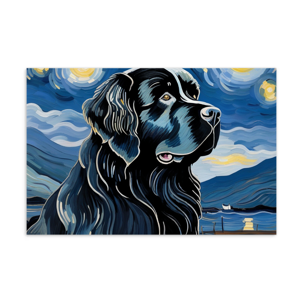 PugMug Custom Newfoundland Postcard
