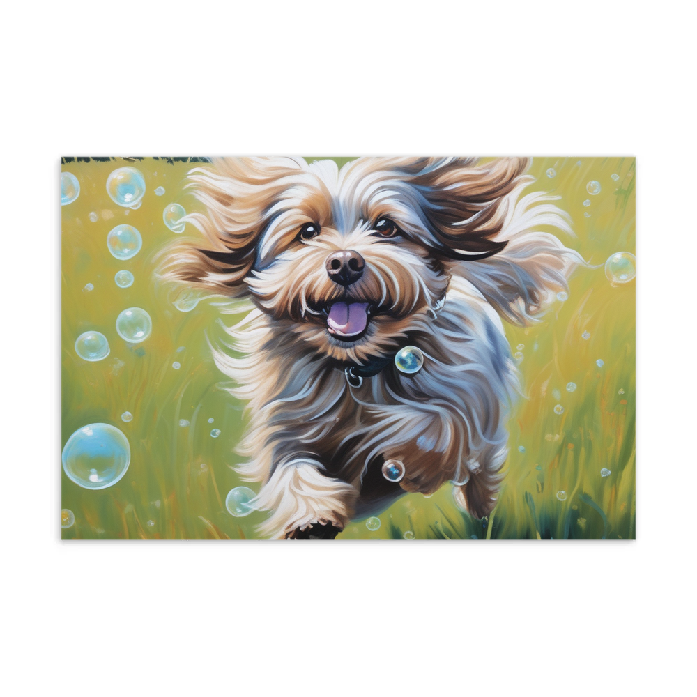PugMug Custom Tan Havanese Dog Postcard