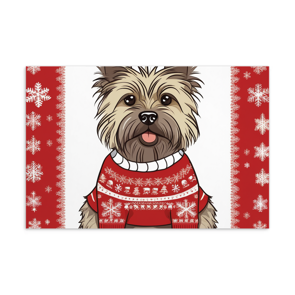 PugMug Custom Cairn Terrier Postcard