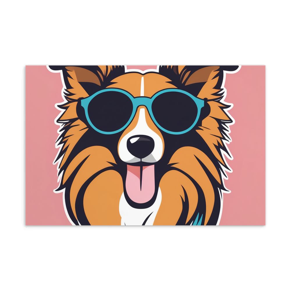 PugMug Custom Shetland Sheepdog Postcard
