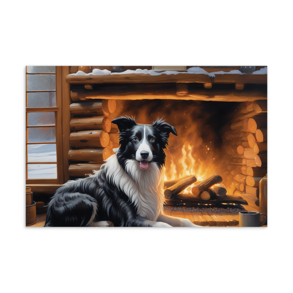 PugMug Custom Border Collie Postcard