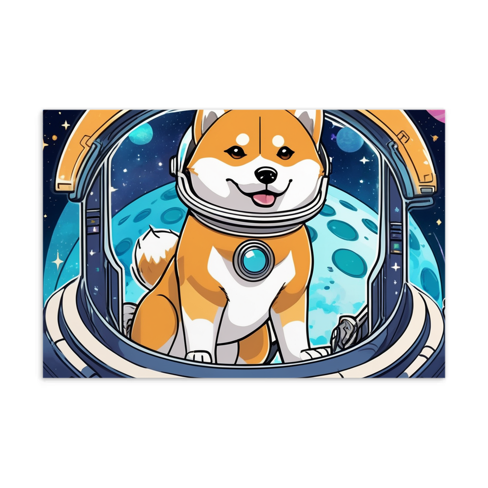 PugMug Custom Shiba Inu Postcard