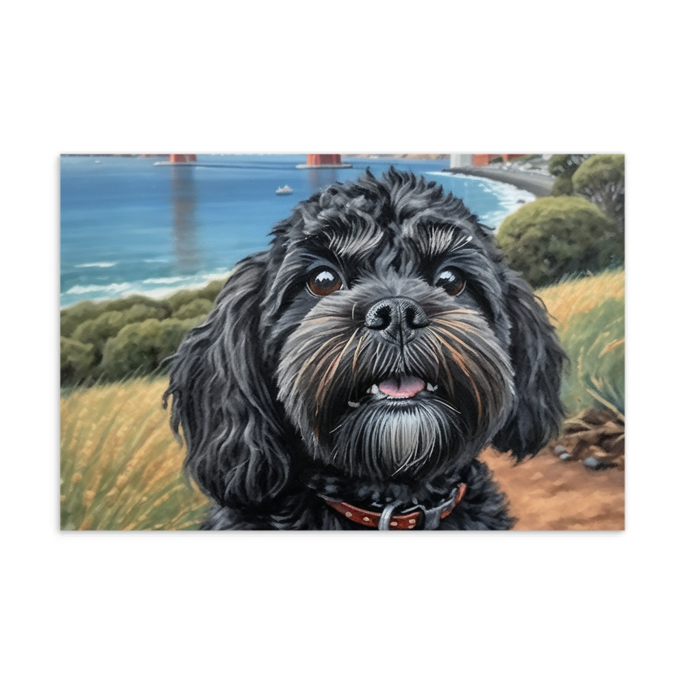 PugMug Custom Lily Postcard