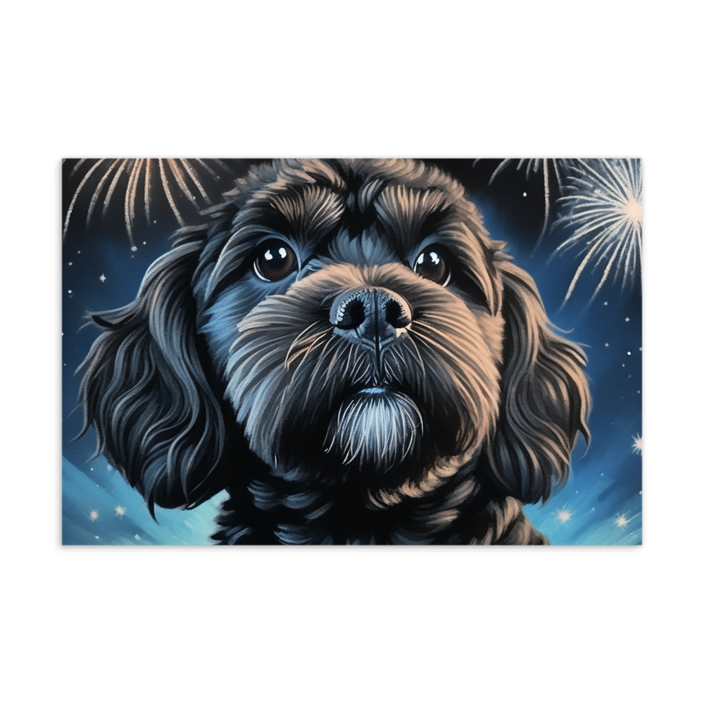 PugMug Custom Lily Postcard