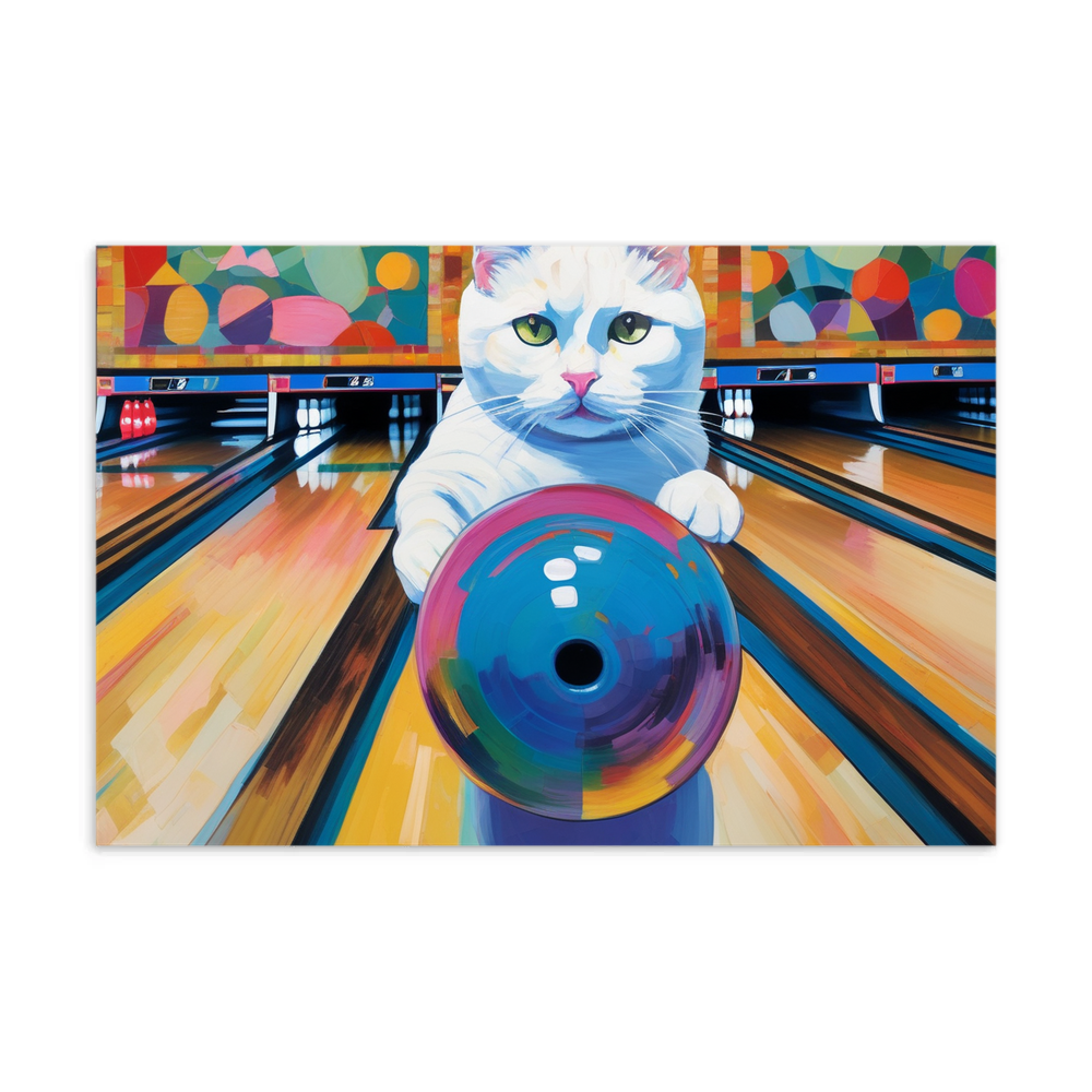 PugMug Custom White Companion Cat Postcard