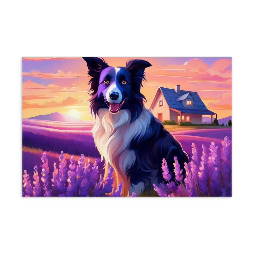 PugMug Custom Border Collie Postcard