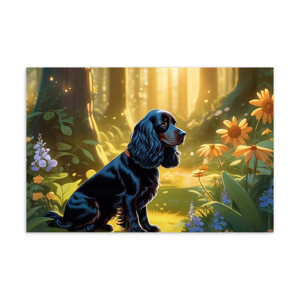 PugMug Custom Cocker Spaniel Postcard