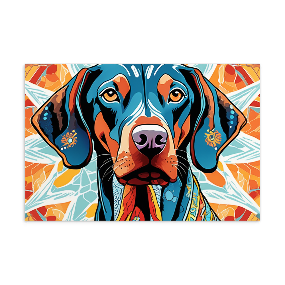PugMug Custom Vizsla Postcard