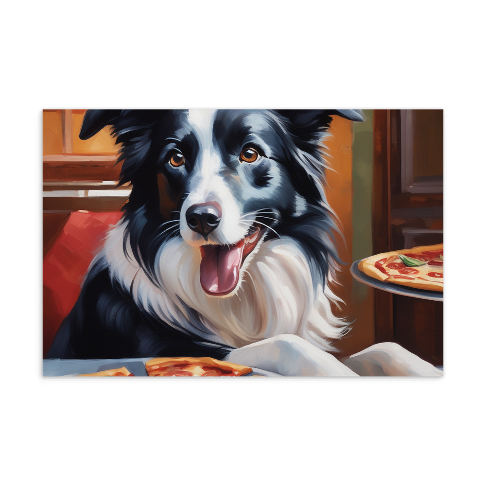 PugMug Custom Border Collie Postcard