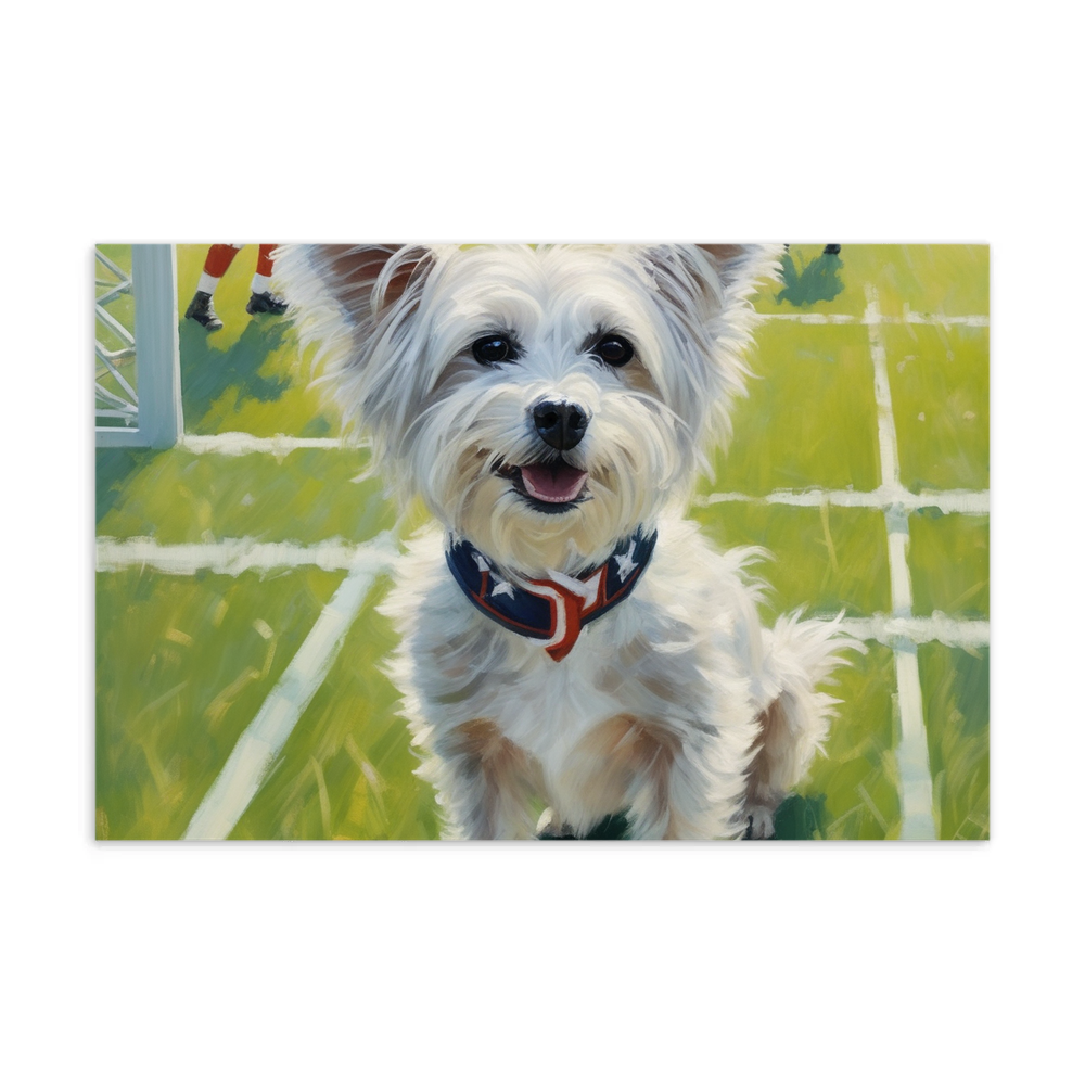 PugMug Custom Leo Postcard