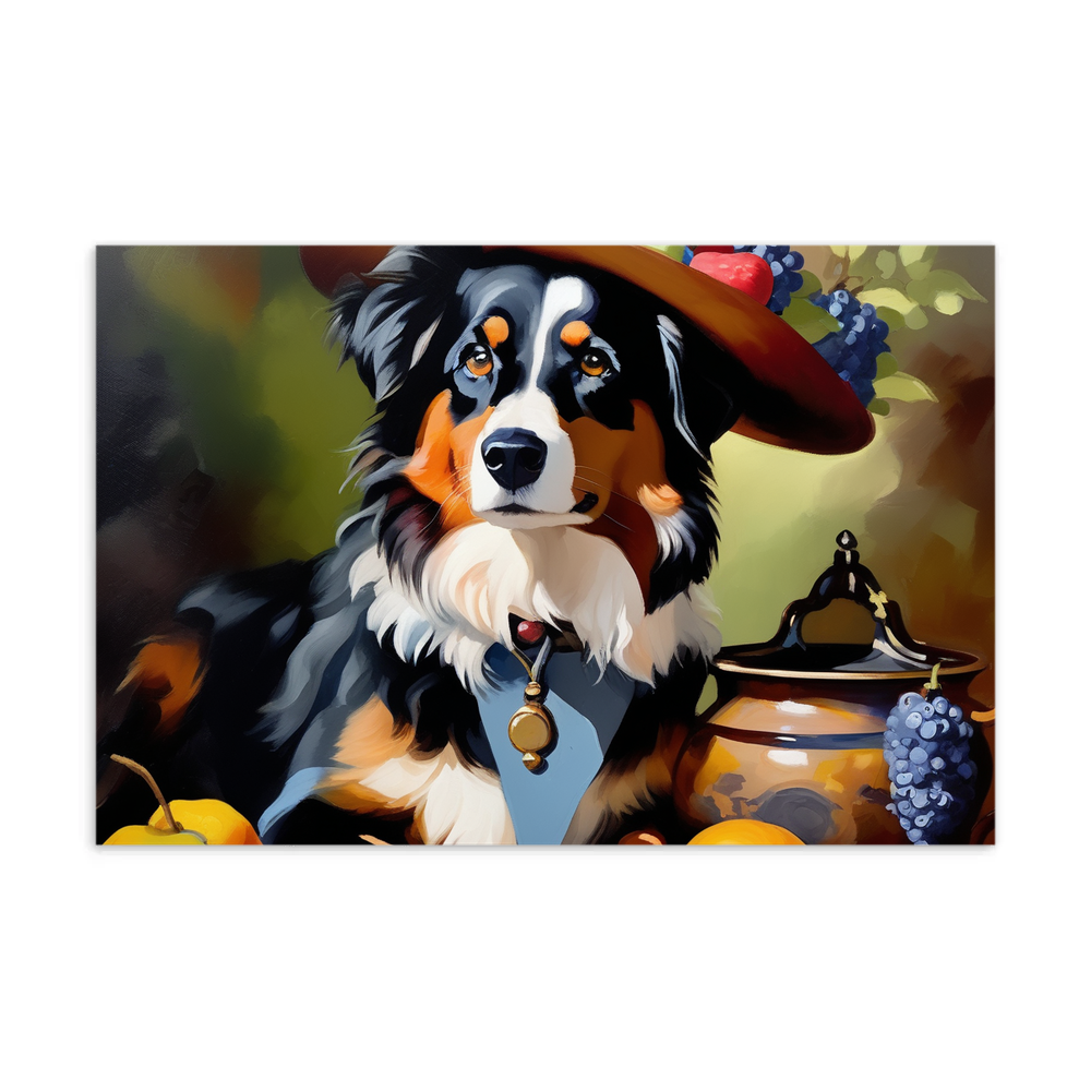 PugMug Custom Miniature American Shepherd Postcard