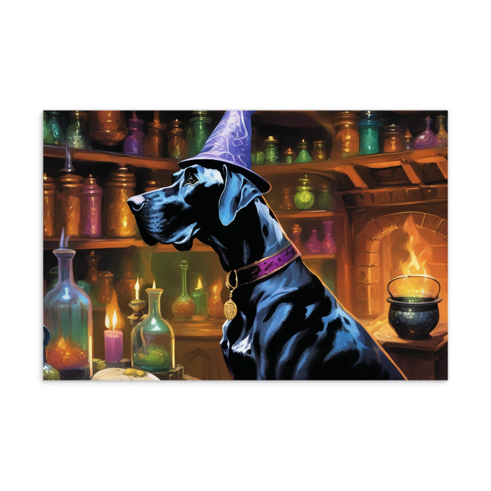 PugMug Custom Great Dane Postcard